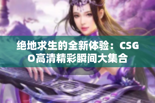 绝地求生的全新体验：CSGO高清精彩瞬间大集合