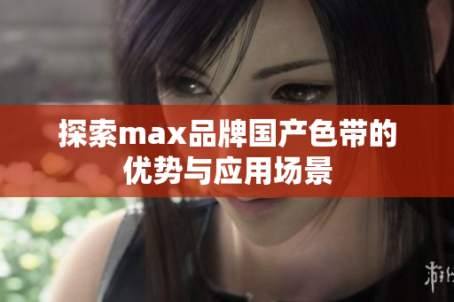 探索max品牌国产色带的优势与应用场景