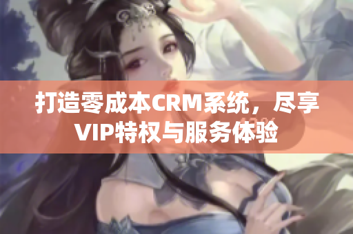 打造零成本CRM系统，尽享VIP特权与服务体验