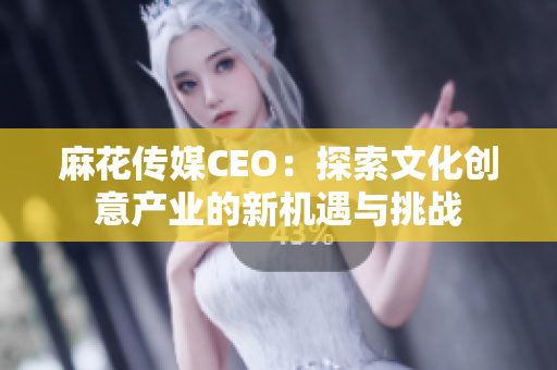 麻花传媒CEO：探索文化创意产业的新机遇与挑战