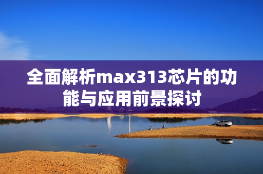 全面解析max313芯片的功能与应用前景探讨