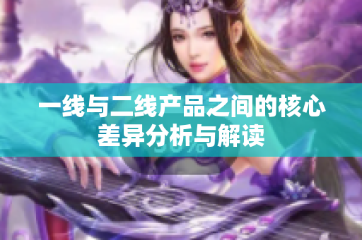 一线与二线产品之间的核心差异分析与解读