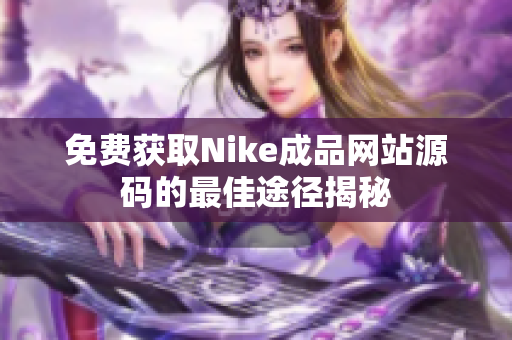 免费获取Nike成品网站源码的最佳途径揭秘