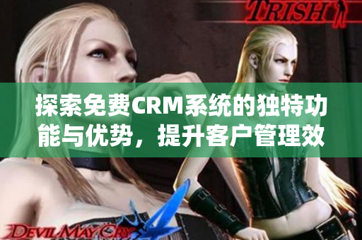 探索免费CRM系统的独特功能与优势，提升客户管理效率