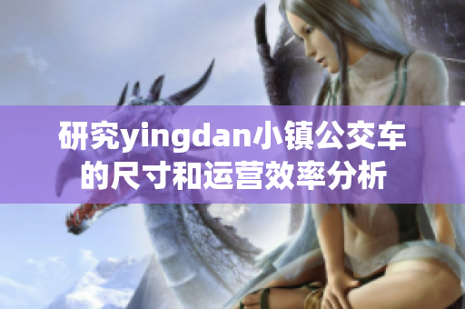 研究yingdan小镇公交车的尺寸和运营效率分析