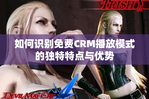 如何识别免费CRM播放模式的独特特点与优势