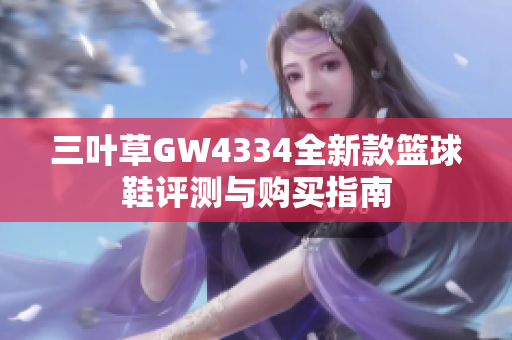 三叶草GW4334全新款篮球鞋评测与购买指南