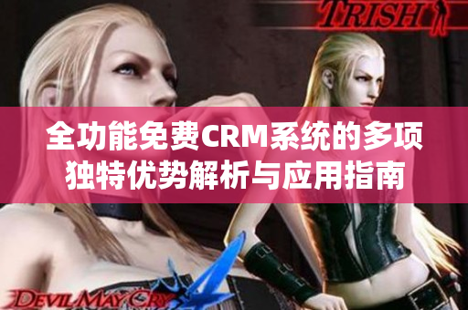 全功能免费CRM系统的多项独特优势解析与应用指南