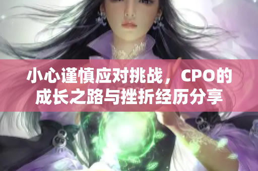 小心谨慎应对挑战，CPO的成长之路与挫折经历分享