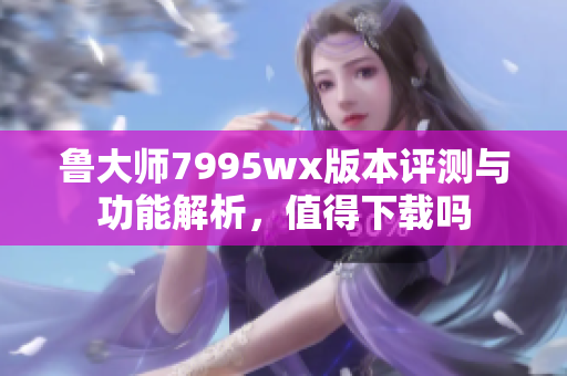 鲁大师7995wx版本评测与功能解析，值得下载吗