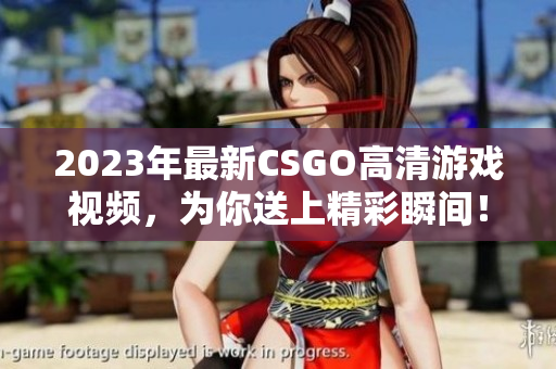 2023年最新CSGO高清游戏视频，为你送上精彩瞬间！