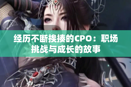 经历不断挨揍的CPO：职场挑战与成长的故事