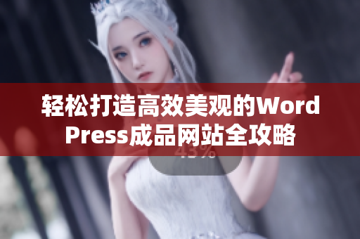 轻松打造高效美观的WordPress成品网站全攻略