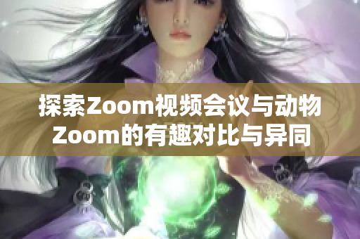 探索Zoom视频会议与动物Zoom的有趣对比与异同