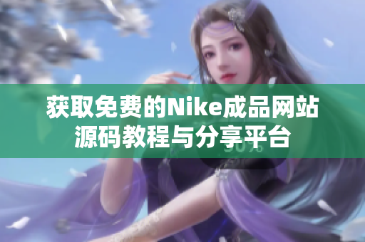 获取免费的Nike成品网站源码教程与分享平台