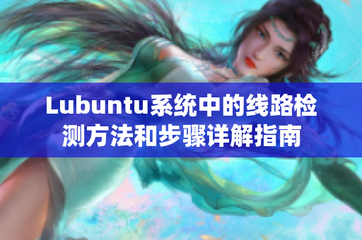 Lubuntu系统中的线路检测方法和步骤详解指南