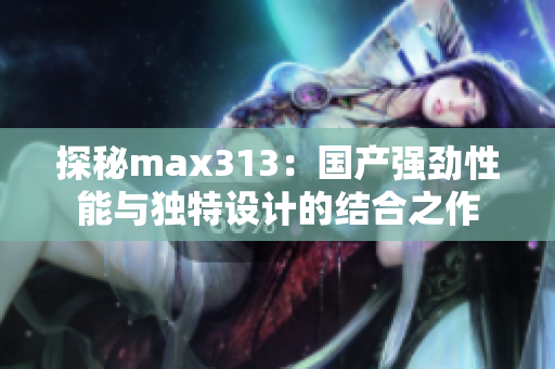 探秘max313：国产强劲性能与独特设计的结合之作