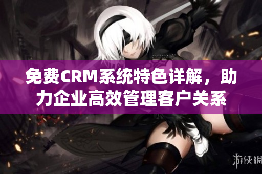 免费CRM系统特色详解，助力企业高效管理客户关系