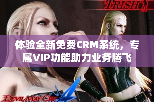 体验全新免费CRM系统，专属VIP功能助力业务腾飞