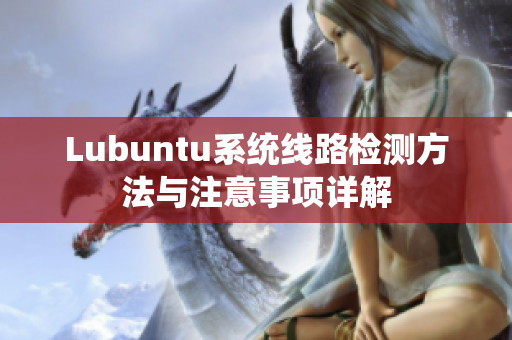 Lubuntu系统线路检测方法与注意事项详解